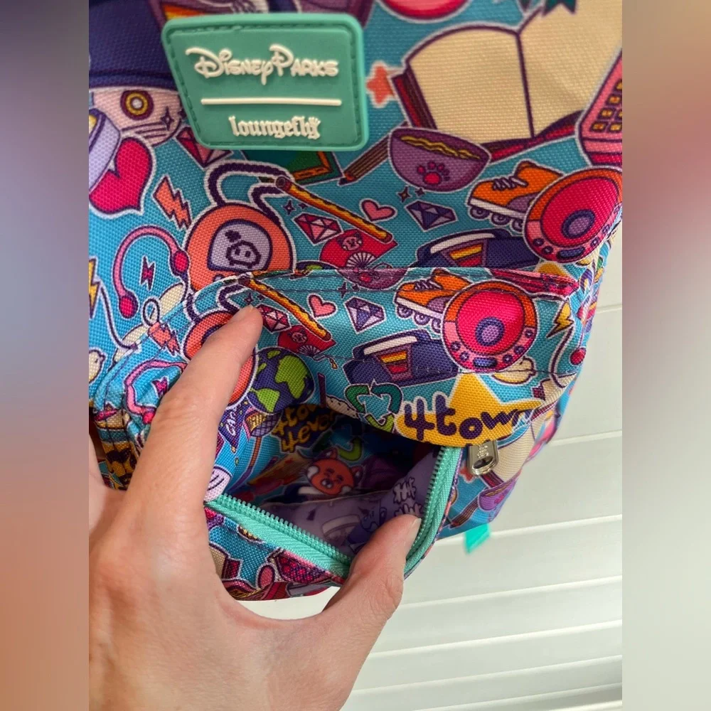 Disney Parks Loungefly Turning Red backpack